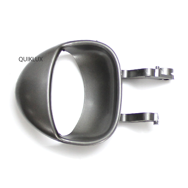 اهرم دستگیره درب کوییک پلاستیکی - نقره ای سمت چپ