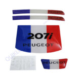 پد رو داشبورد ژله ای پژو 207 مدل 4 تیکه - 207 پژو رنگ فرانسه