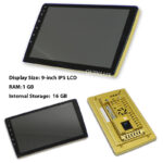 مانیتور 9 اینچ burmester - رم 1 حافظه داخلی 16