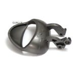 اهرم دستگیره درب کوییک پلاستیکی - نقره ای سمت چپ