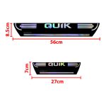 برچسب پارکابی طرح چرمی مدل ونوس نوشته QUIK