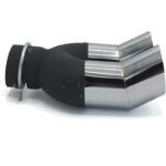 سراگزوز خودرو اسپرت مدل دو لول شکاری - مشکی کروم