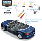 دوربین دنده عقب چرخشی مدل 145 درجه 8LED