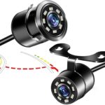 دوربین دنده عقب چرخشی مدل 145 درجه 8LED