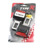 صدا گیر کمربند ایمنی خودرو TypeR مدل قفلشو (بسته 2 عددی) رنگ مشکی