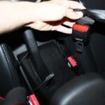 صدا گیر کمربند ایمنی خودرو TypeR مدل قفلشو (بسته 2 عددی) رنگ مشکی