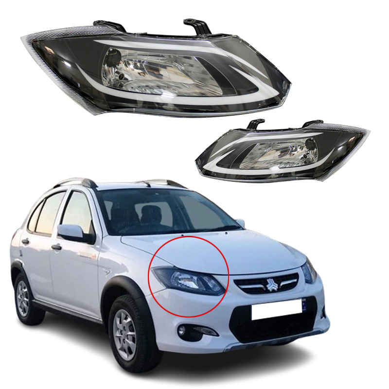 895855 چراغ جلو اسپرت ساینا کوییک طرح نایک چپ و راست