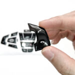 ماکت کلید های کروزکنترل و مدیا روی فرمان تایپ D کوییک