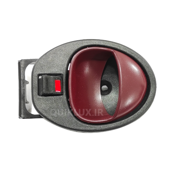 دستگیره داخلی درب کوییک سمت چپ رنگ زرشکی