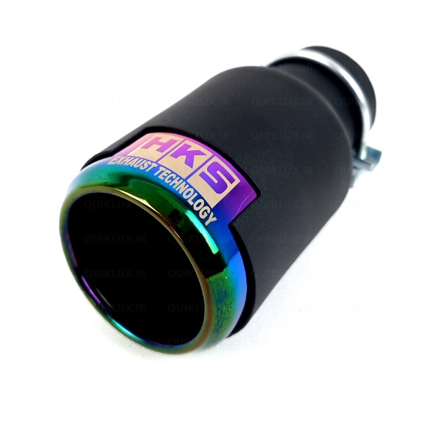 Quiklux-product-–-368 سراگزوز خودرو HKS مشکی کربن هفت رنگ