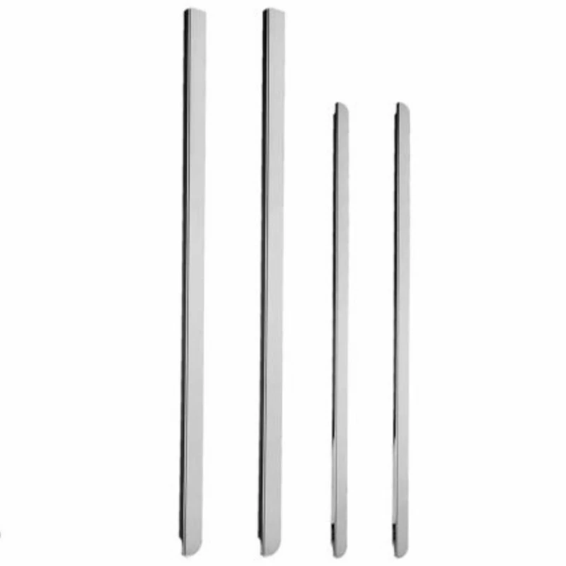 زه استیل آبگیر شیشه خودرو مدل AR مناسب برای ساینا مجموعه 4 عددی