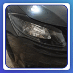 ابرویی چراغ جلو کوییک - ساینا (مشکی)