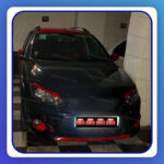 ابرویی چراغ جلو کوییک - ساینا (قرمز)