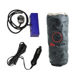 این محصول دارای یک ونیم متر شیلنگ و یک و نیم متر کابل برق می‌باشد, برق این محصول از فندکی تهیه می‌شود. دارای کاور مخصوص که دمای نوشیدنی را تا ۳ ساعت حفظ می‌کند., قابل نصب بر روی کلیه خودرو های سبک و سنگین که فندکی داشته باشندآسان‌ نوش داخل خودرو یک نوشیدنی خنک‌کننده است که معمولاً در خودروها برای نوشیدن در طول سفرهای طولانی یا در شرایط گرما مورد استفاده قرار می‌گیرد.