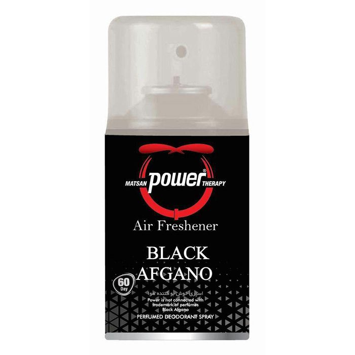 اسپری خوشبو کننده هوا power - رایحه بلک افغان
