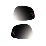 شیشه اینه بغل کوییک جفت چپ و راست (راهنما دار)