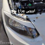 ابرویی چراغ جلو کوییک - ساینا (سفید)