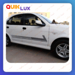 برچسب بدنه کوییک طرح تیک