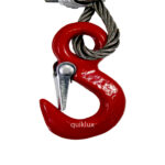 کابل فولادی بکسل بند خودرو قلاب دار - بدون روکش