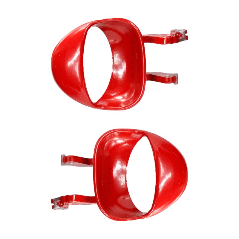 زبانه اهرم دستگیره داخلی کوییک ( فلزی نشکن ) رنگ قرمز (بسته 2عددیL-R)