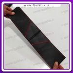 دور فرمون دوختنی طرح GTمدل مشکی با دوخت قرمز