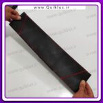 دور فرمون دوختنی طرح GTمدل مشکی با دوخت قرمز