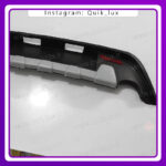 دفیوزر عقب تیبا 2 طرح کوییک (نقره ای)