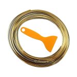 الوایر براق بدون برق 4.5 متری EL Wire رنگ طلایی