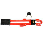 قفل فرمان چنگی دوبل دسته دار