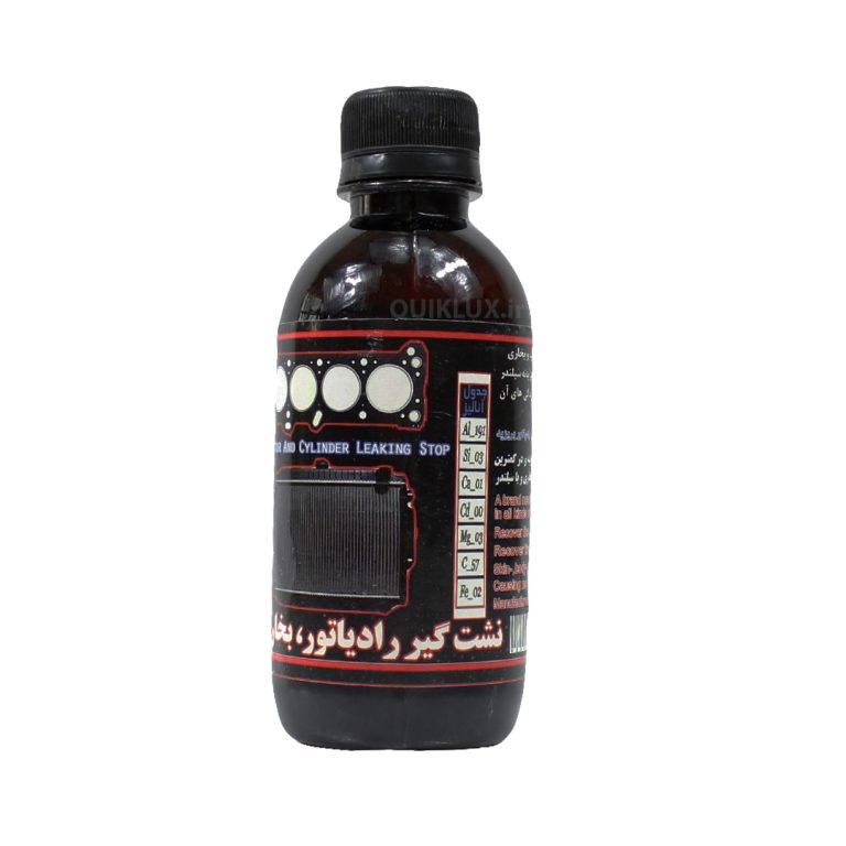 محلول نشت گیر رادیاتور خودرو رهنورد