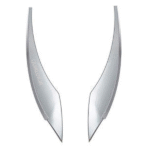 ابرویی چراغ جلو تیبا - مشکی