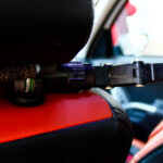 هولدر نگهدارنده موبایل مدل پایه دار زیر آینه وسط