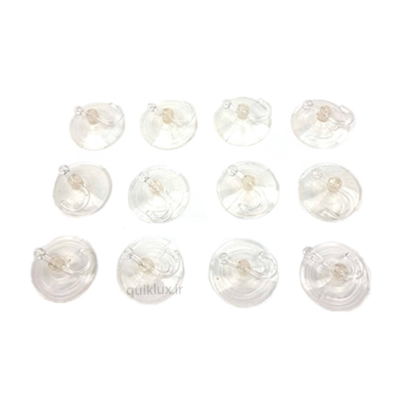 چسبونک شیشه ای قلاب دار