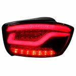 چراغ اسپرت عقب تیبا2 طرح کادنزا تمام قرمز