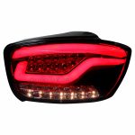 چراغ اسپرت عقب تیبا2 طرح کادنزا قرمز دودی
