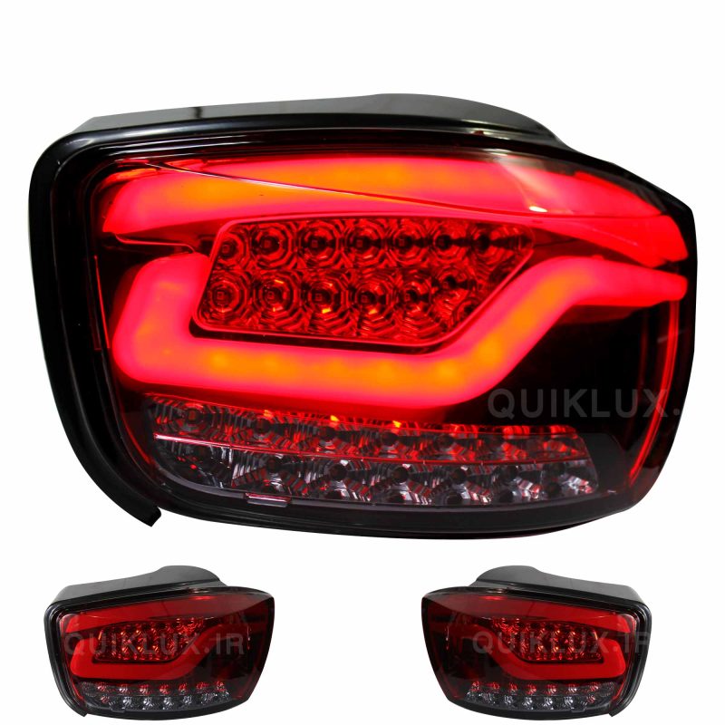 چراغ اسپرت عقب تیبا2 طرح کادنزا قرمز دودی