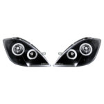 چراغ جلو اسپرت تیبا طرح bmw