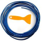 الوایر براق بدون برق 4.5 متری EL Wire رنگ ابی