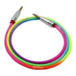 کابل AUX مدل رنگین کمانی