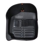 کفپوش پنج بعدی EMTC کوییک - مشکی دوخت قرمز