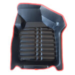 کفپوش پنج بعدی AM کوییک مشکی نوار قرمز