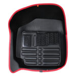 کفپوش پنج بعدی EMTC کوییک - مشکی نوار قرمز