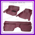 کفپوش پنج بعدی زرشکی برند AM مناسب برای کوییک ساینا