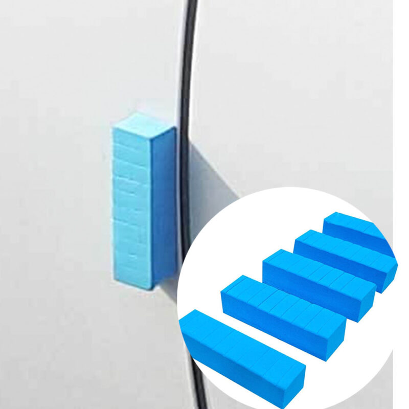 اسفنچ ضربه گیر درب  بسته 10 عددی  سایز بزرگ  آبی