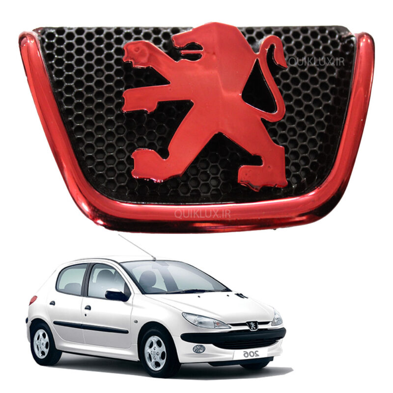 آرم جلو پنجره پژو 206