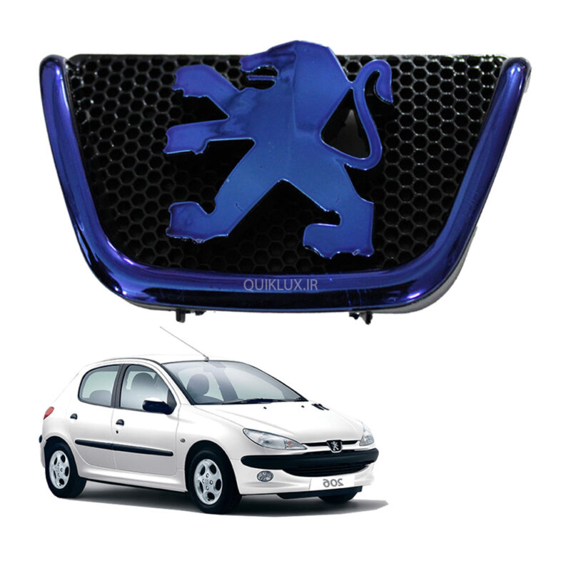 آرم جلو پنجره پژو 206