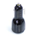 شارژر فندکی فست شارژ 48 وات USB-A و Type-C - رنگ مشکی