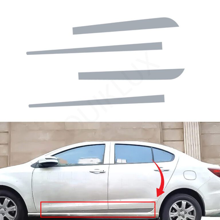 زه پایین درب شاهین فلزی استیل 304 مجموعه 4 تیکه