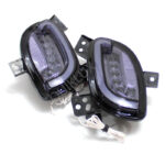 مه شکن عقب کوییک طرح سه بعدی SH رنگ دودی