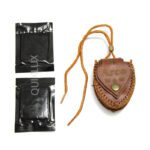 آویز خوشبو کننده مدل چرمی - رنگ مارون